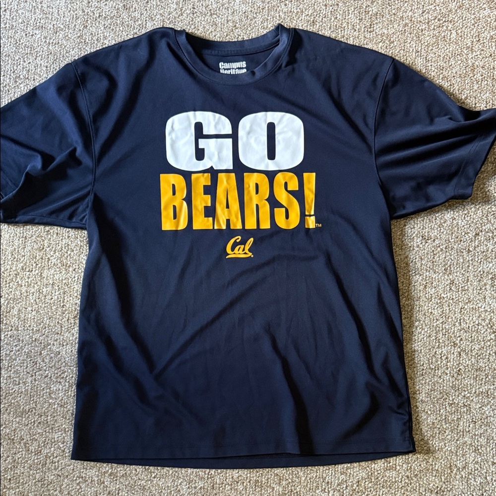 Navy Blue 'Go Bears!' Men's Shirt
